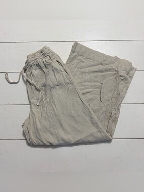 Max Studio Linen Blend Pants